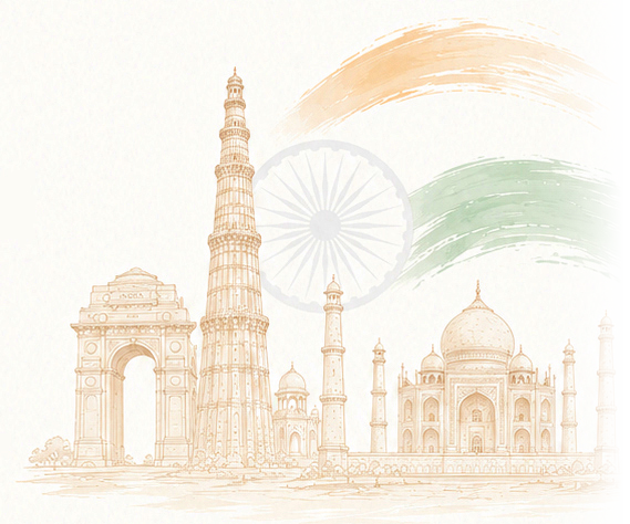 India monuments